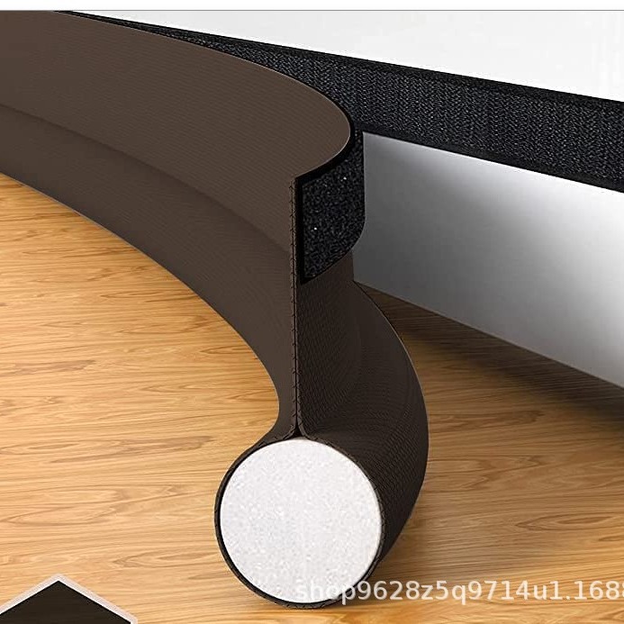 Upgraded adhesive type door bottom sealing strip, sound insulation gap, heat preservation, windproof strip, heat preservation, dust-proof and insect-proof rubber strip door Specification drawing