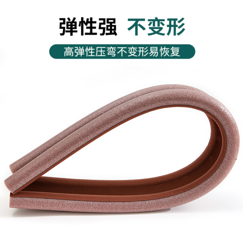 Foam thickened, soundproof, waterproof, mosquito-proof, heat-resistant, windproof, and heat-insulating strips for door gaps at the bottom of the door Specification drawing
