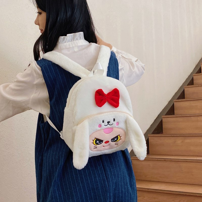 New plush toy backpack for three-year-old kids, cute, large-capacity, girlish, class backpack, claw machine doll, exchange price Specification drawing
