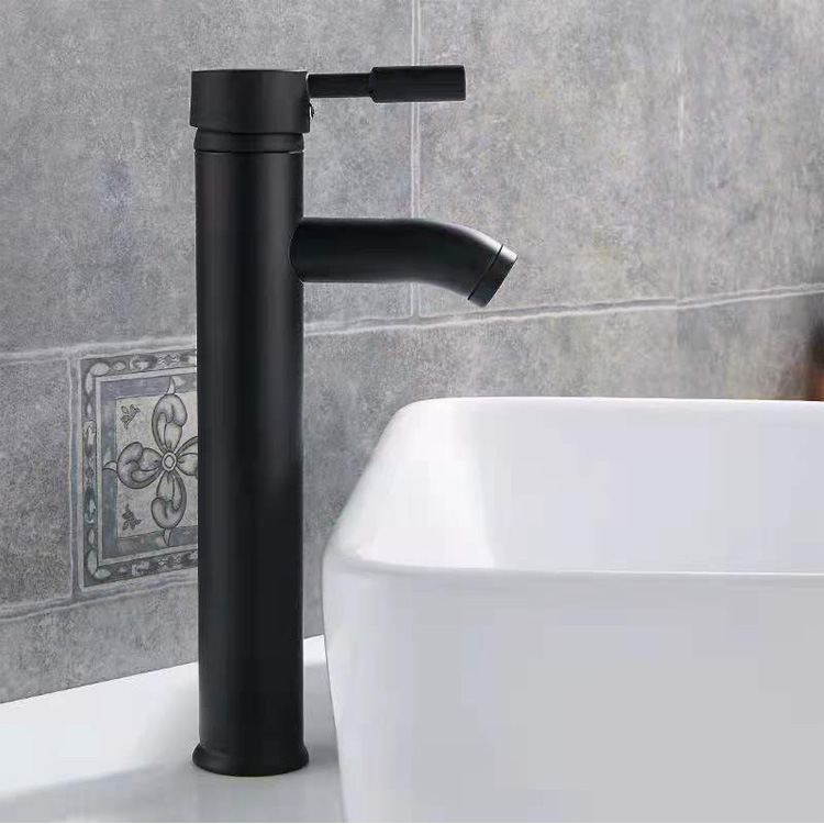 Hot and cold washbasin faucet, countertop basin, underside basin faucet, bathroom, washbasin, stainless steel faucet Application Scenario