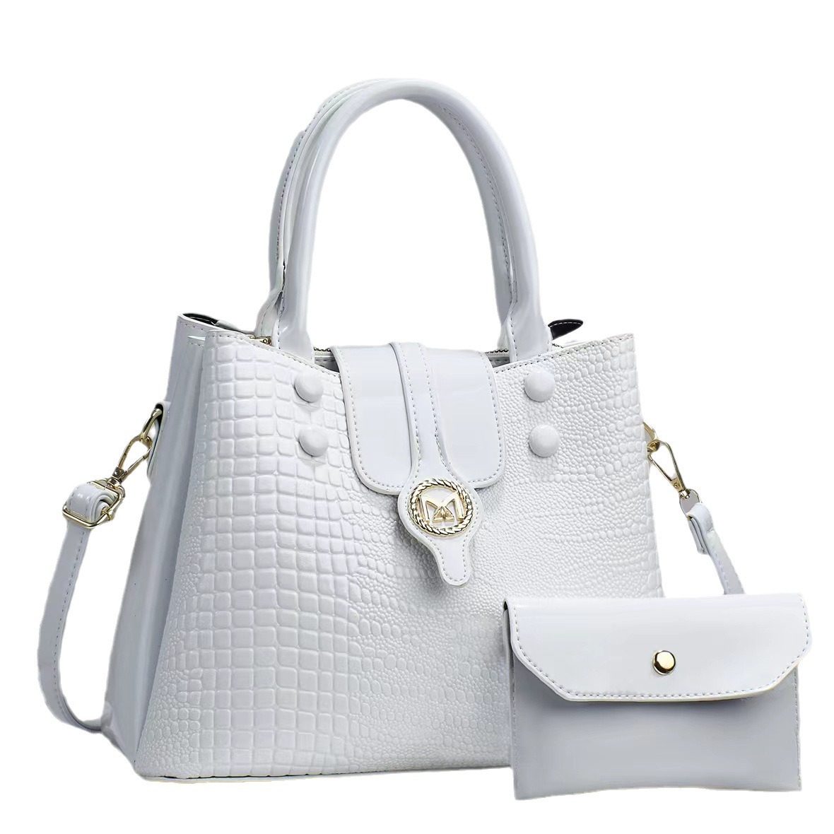 Single-shoulder manufacturer's fashionable handbag for export, elegant ladies' crossbody bag 2023 new style, versatile mom's bag for summer Item Picture