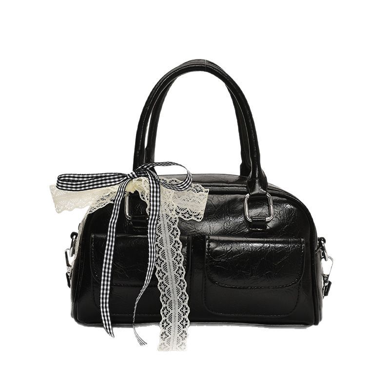 Cross-border fashion multi-pocket Boston handbag for women 2025 new style, stylish, versatile and high-end single-shoulder crossbody bag Item Picture