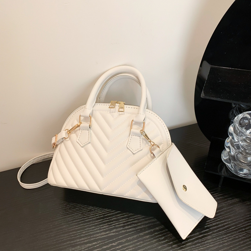 Shell bag for women, candy-colored casual and fashionable diamond-shaped summer new commuter trendy handbag, single-shoulder crossbody bag for women full figure