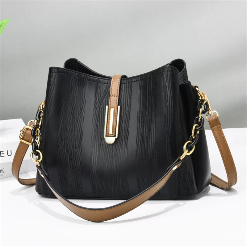 2022 New high-end quality and versatile crossbody bag, single-shoulder bucket bag, cross-border one-piece consignment Specification drawing