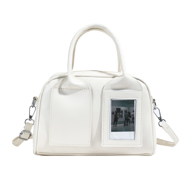 Korean trendy hand-held shell bag 2025 new spring simple and fashionable single-shoulder bag with a niche high-end feel crossbody bag Item Picture