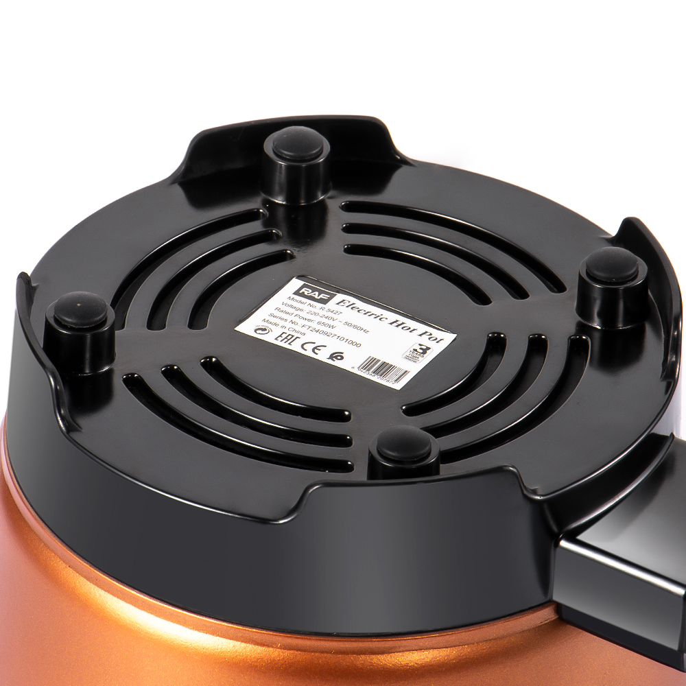 RAF European standard cross-border household barbecue, hot pot, grilling, boiling pot, small hot pot and barbecue all-in-one pot, multi-functional barbecue machine pic 9