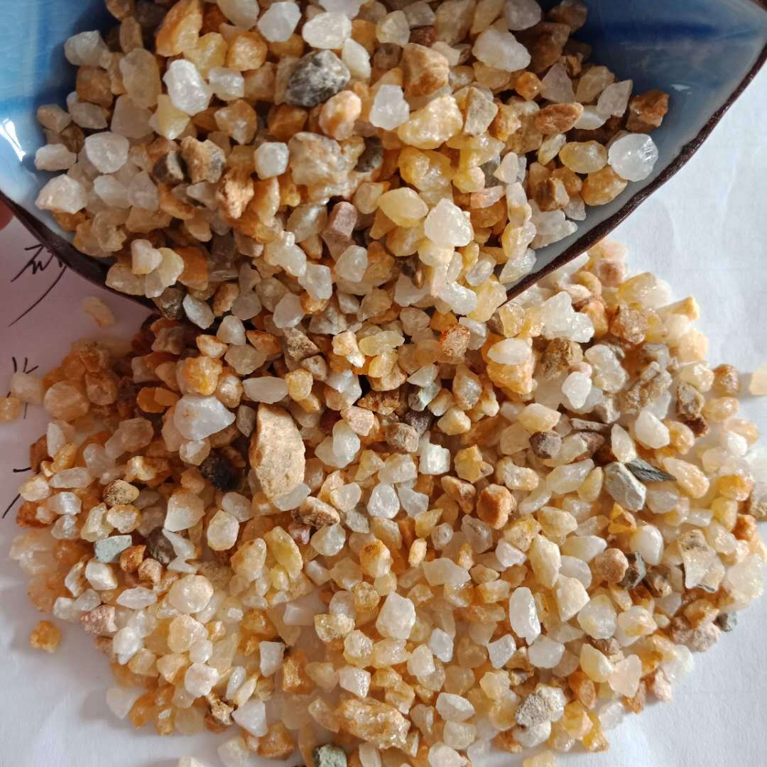 Crystal sand 1-3mm from the manufacturer is in stock and available for fish tank landscape base sand and succulent surface coating. Complete specifications are available. Bulk purchase offers better prices full figure