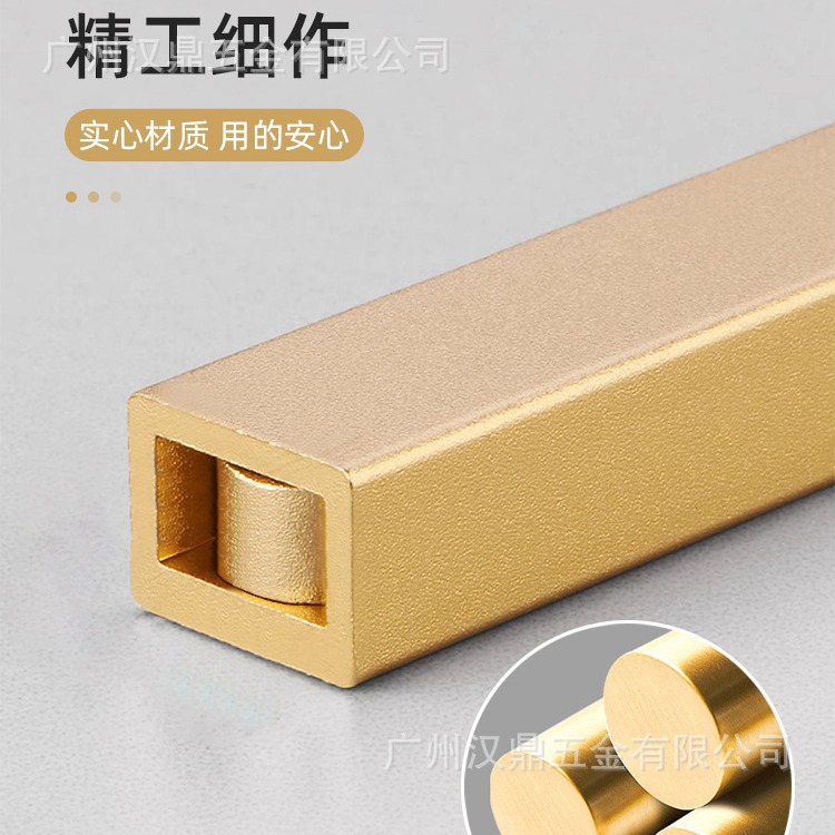 Thickened aluminum alloy exposed latch door bolt, indoor door lock without drilling, bathroom sliding door, wooden door snap anti-theft Specification drawing