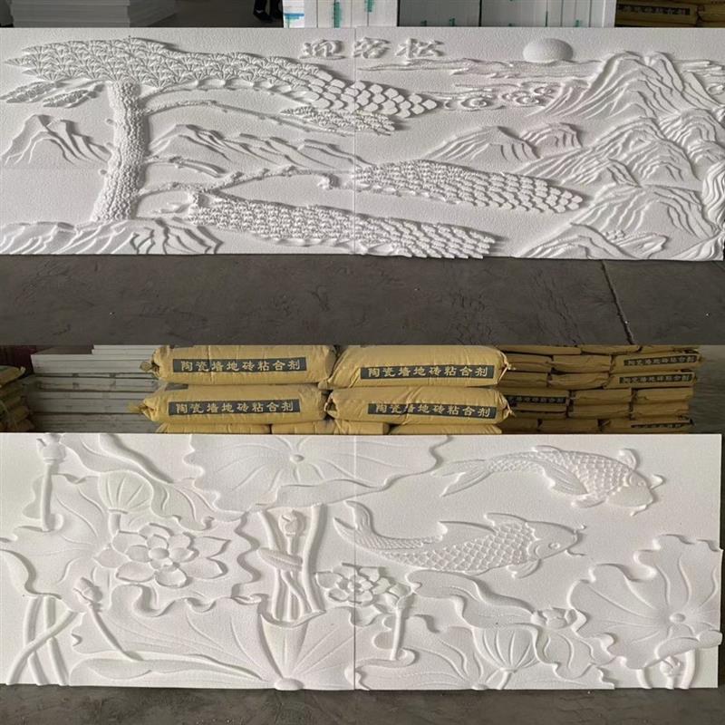 Decorative relief foam high-density mural carved exterior wall EPS carved finished villa three-dimensional can be made in European style Application Scenario