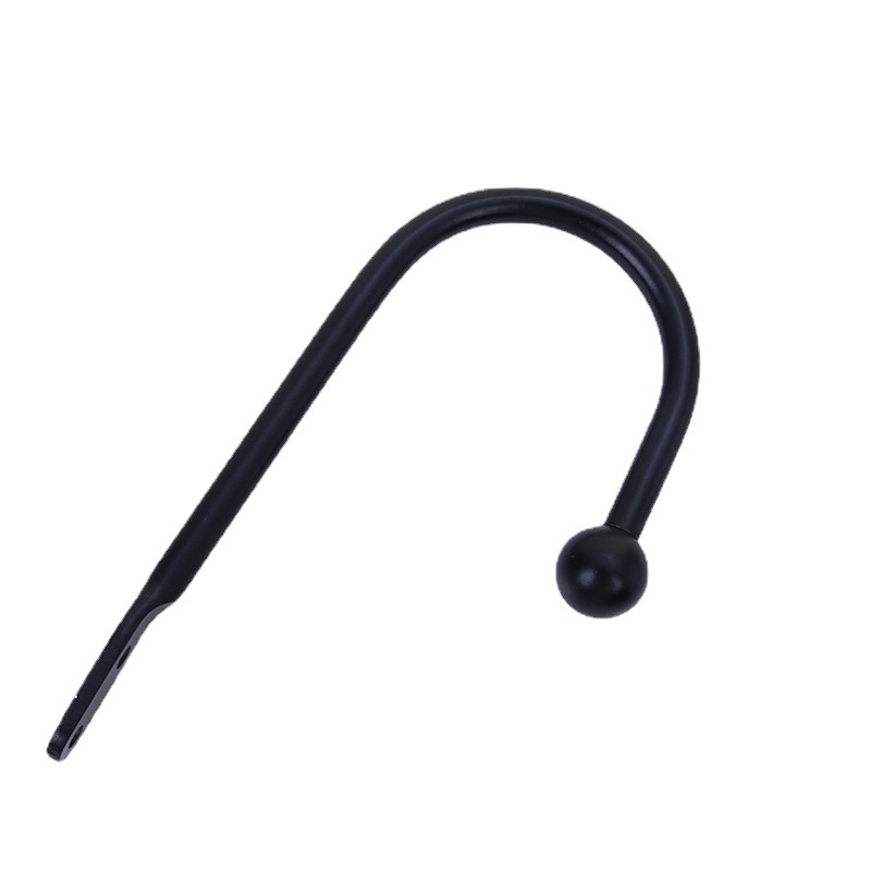 Wholesale of modern and simple wall hooks, round head U-shaped hooks, curtain accessories, bedroom, living room and bathroom hooks, cross-border Item Picture