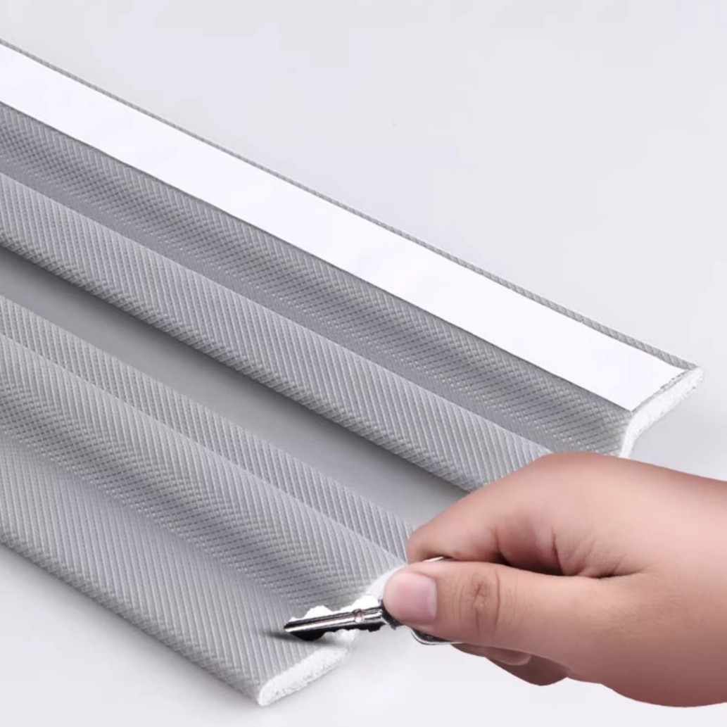 Cross-border window sealing strips, anti-air leakage door bottom gap, self-adhesive anti-theft sound insulation strips, rubber door and window gap sealing details Picture