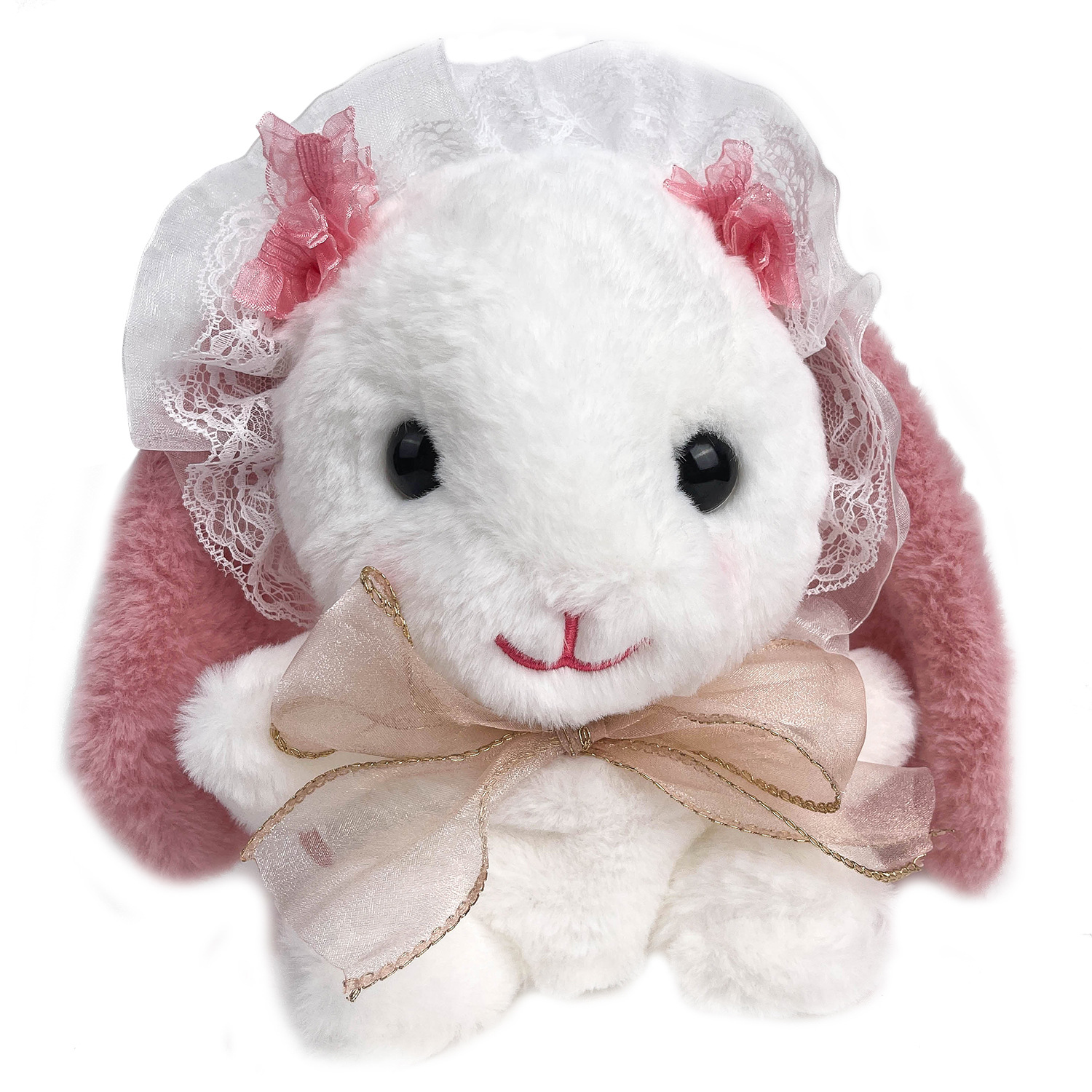 Cute Lolita bear dolls, teddy bear figurines, small plush toys, claw machine dolls wholesale Item Picture
