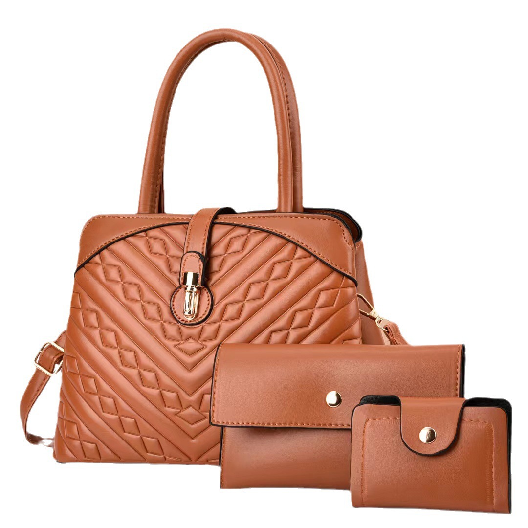 Manufacturer's direct mail for foreign trade 2023 summer crossbody single-shoulder new simple and fashionable bag, elegant and large-capacity trendy bag for women Item Picture