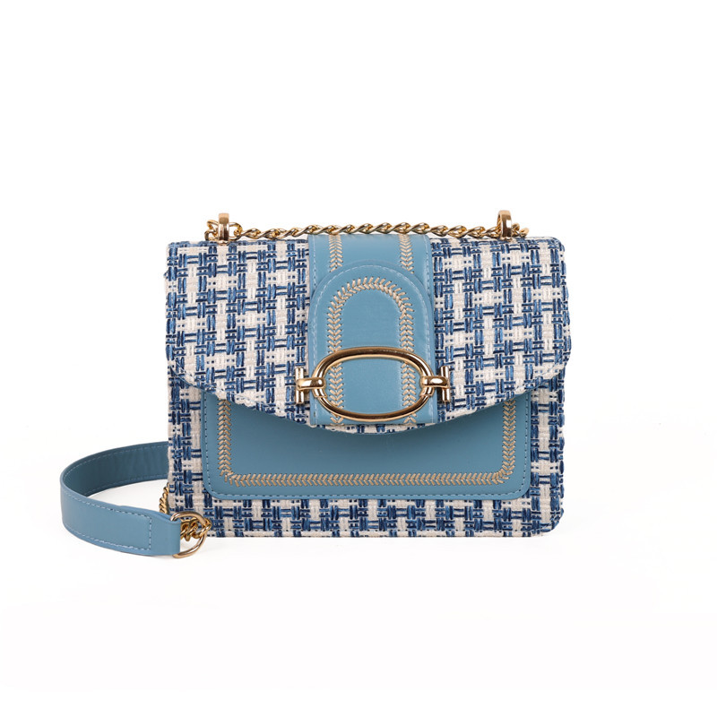 Chanel chain bag, stylish 2025 new style small bag, women's crossbody single-shoulder bag, hand-held woven bag Item Picture