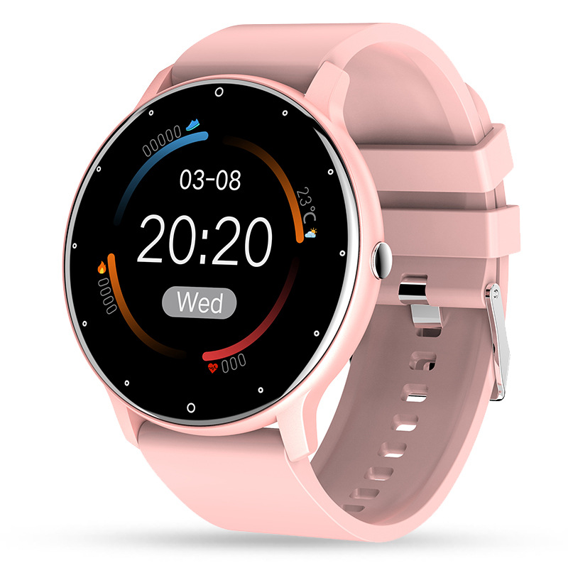 ZL02 Heart Rate, Blood Pressure and Sleep Monitoring Amazon Foreign Trade remote Control Camera ZL02D Smart Sports Watch Ring Item Picture