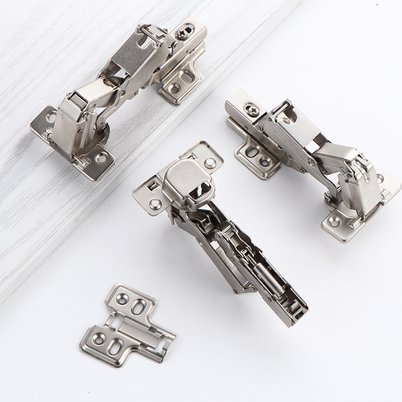 Corner cabinet large-angle door hinge buffer damping hinge cold-rolled steel 165-degree hydraulic large-angle special-shaped hinge Specification drawing
