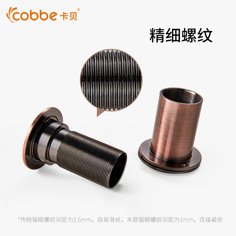 Kabei anti-theft door, peephole door mirror, home surveillance camera, universal anti-picking and anti-tampering, video entrance doorbell, peephole Application Scenario