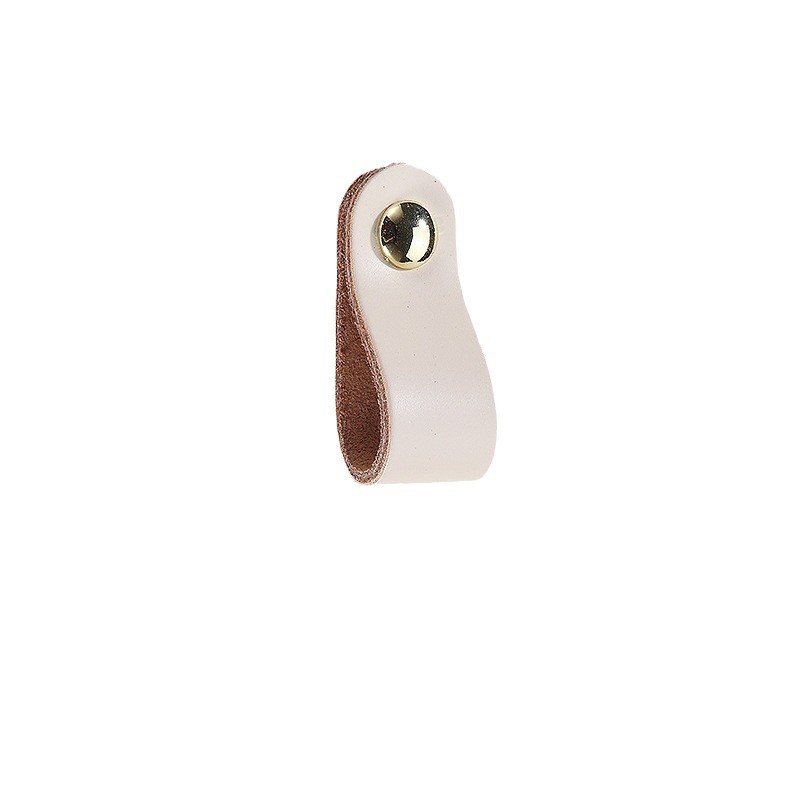 Factory direct sales of luggage handles, drawers, super-fine leather handles, leather cabinet doors, and anti-collision leather handles for children's rooms Item Picture