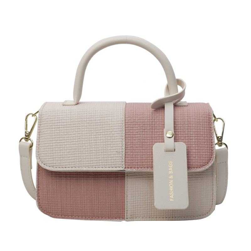 Retro and fashionable multi-color hand-held small bag for women, 2024 new style simple and versatile small square bag, high-end crossbody bag Item Picture