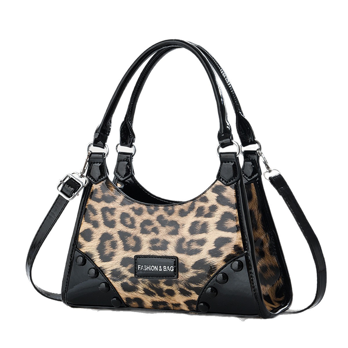 This year, the trend is to introduce new, fresh and fashionable small bags for women. These are leopard print crossbody, underarm bags, and hand-held shoulder bags Item Picture