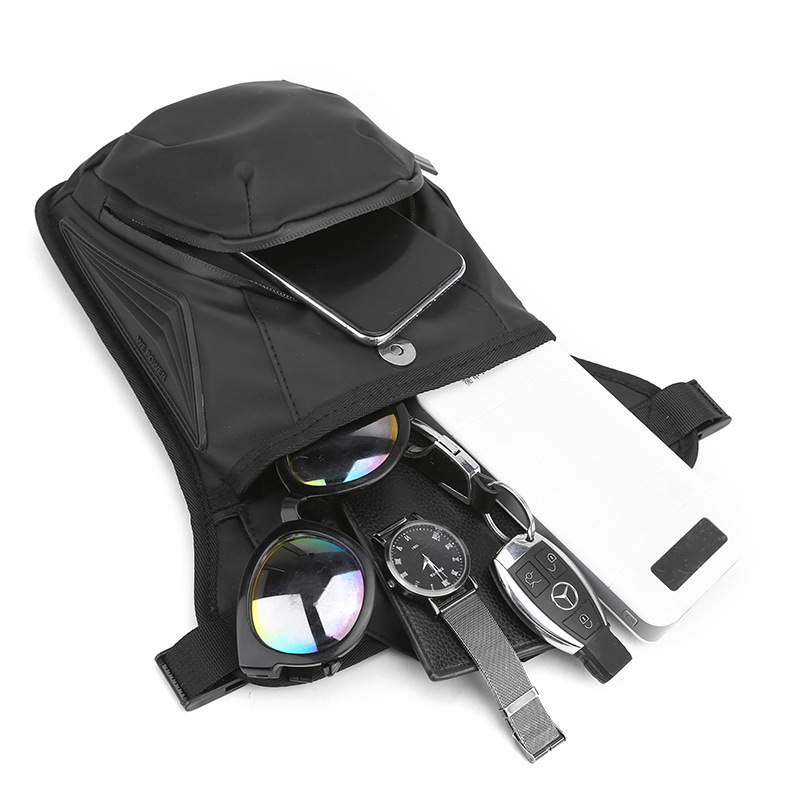 New multi-functional crossbody bag, trendy motorcycle riding leg bag, outdoor cycling sports waist bag, casual shoulder bag Application Scenario