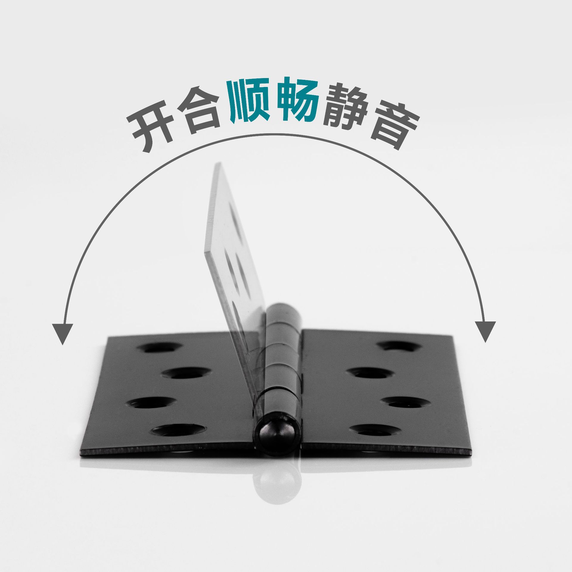 Stainless steel black-plated small hinge cabinet door swing mini hinge 1-4 inch hinge hinge manufacturer in Jieyang details Picture