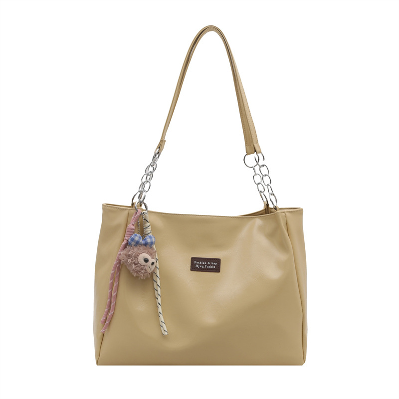 This high-capacity bag is a new summer fashion single-shoulder bag for women in 2025. It exudes a sense of sophistication and is a tote bag for students' commuting to school Item Picture