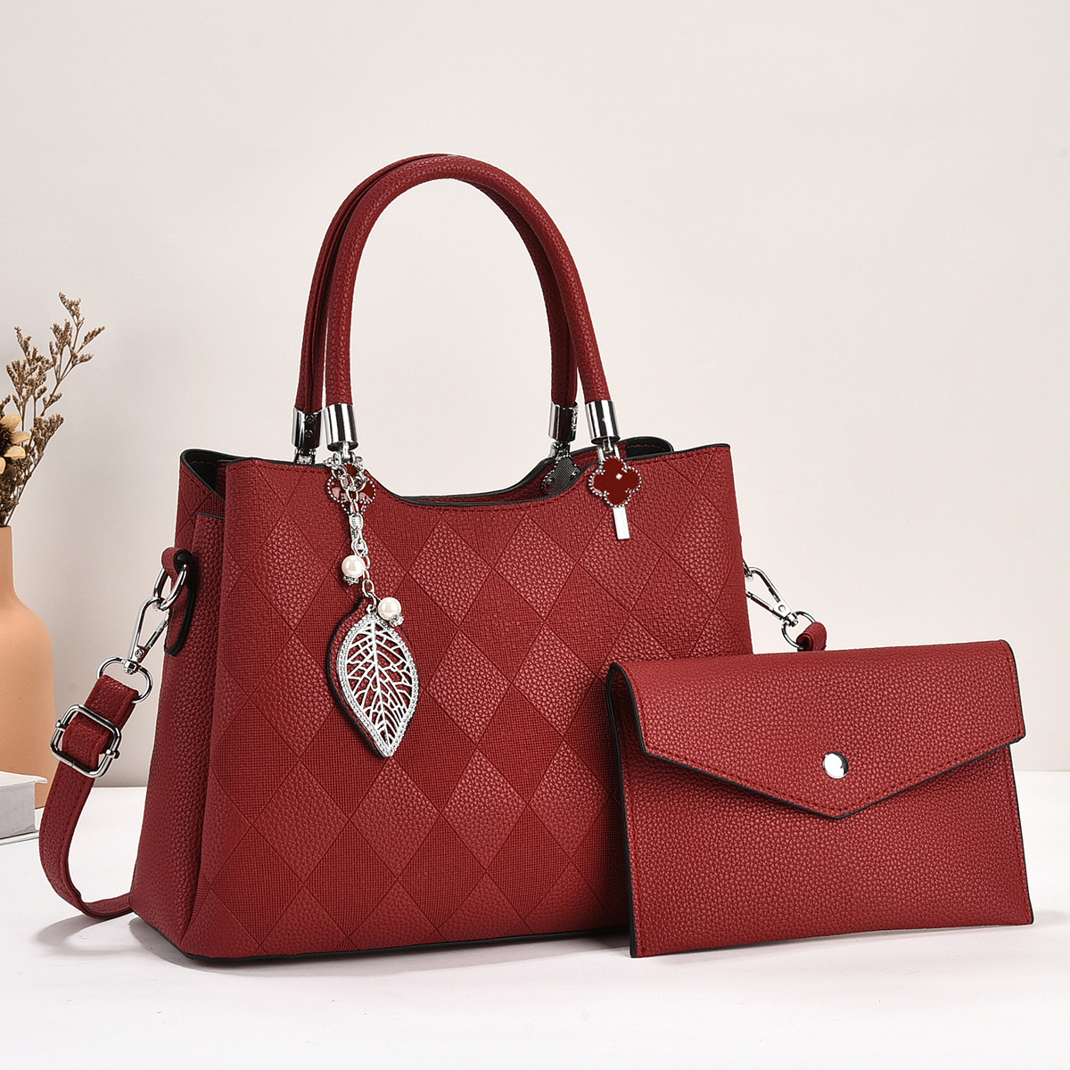 Women's single-shoulder crossbody bag, new women's bag, women's manufacturer, foreign trade fashionable and versatile mother-and-child bag full figure