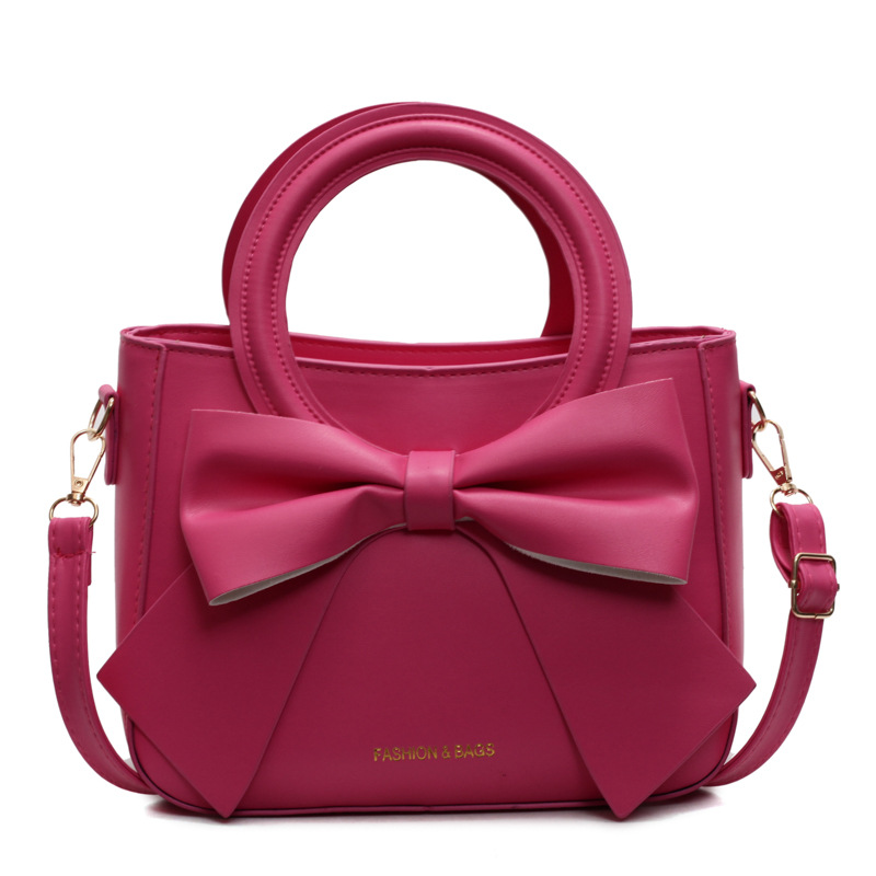 Spring 2025 New bow tote bag for women's commuting to work, large-capacity single-shoulder bag, fashionable underarm bag Item Picture