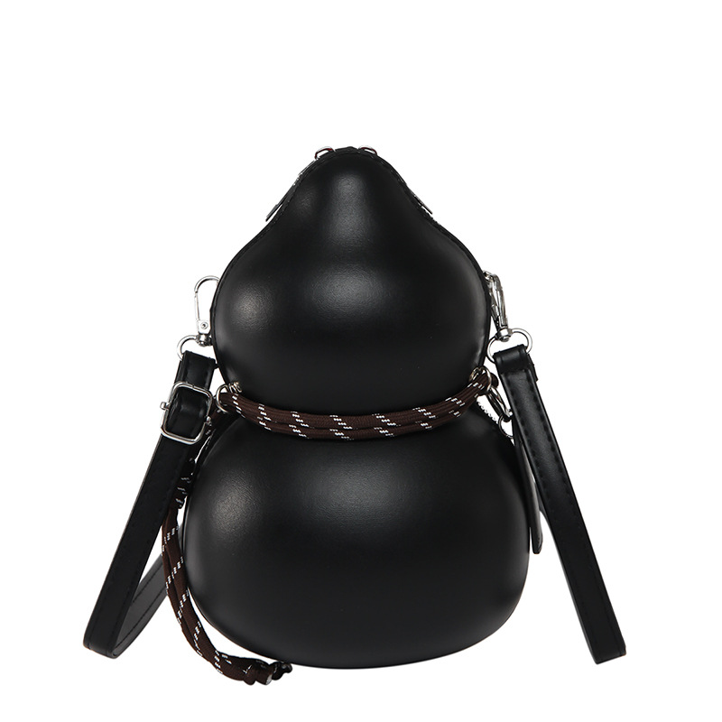 Cross-border trendy wine gourd bag, a niche design with a high-quality single-shoulder bag, an Instagram trendy and cute backpack, and a crossbody bag Item Picture
