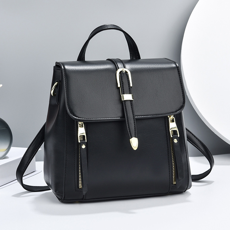 Backpack for Women 2022 New Trendy Korean style, fashionable and versatile leather bag, light and stylish backpack, one-piece consignment full figure