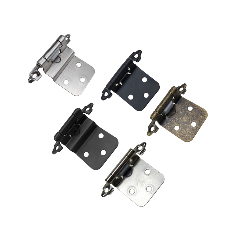 Tuochen black American-style hinges, spring hinges, furniture cabinets, wardrobes, hydraulic buffer self-closing iron hinges Application Scenario