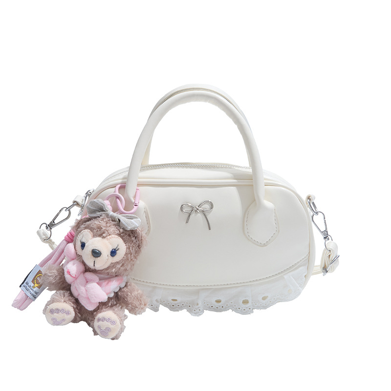 The Boston Bag 2025, a niche and simple design, is a fresh and elegant women's bag that is casual, fashionable and versatile. It is a single-shoulder bag and crossbody bag Item Picture