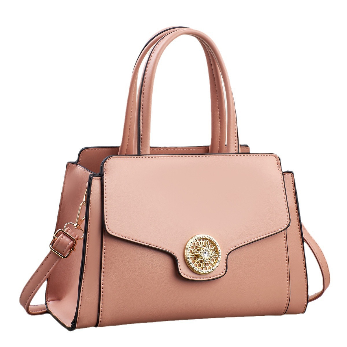 The 2024 new fashion bag is stylish and individualistic. It features a single-shoulder crossbody large-capacity set bag, a retro handbag and an export bag Item Picture