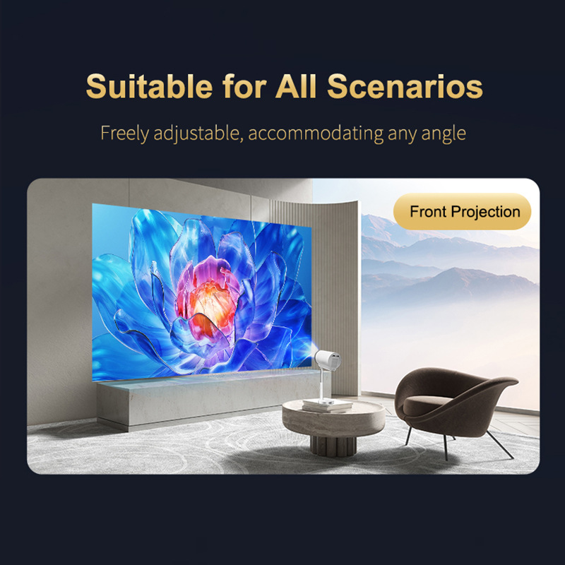 TS-7 projector: Hidden lift stand projector, smart portable mini projector for home theater Application Scenario
