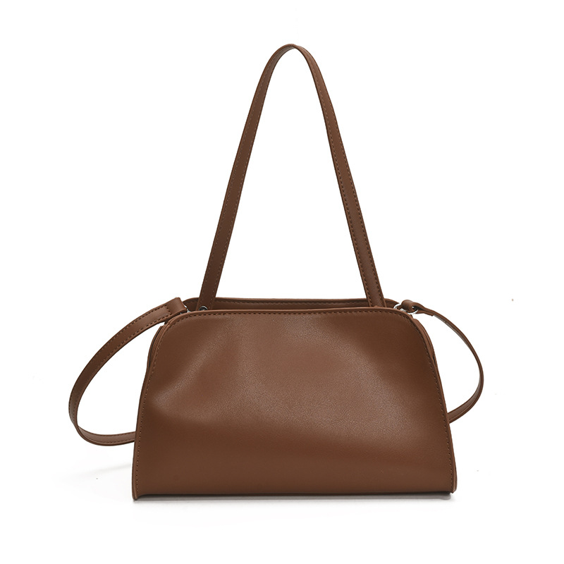 The 2025 new Boston women's bag is a niche and fashionable Korean retro handbag, a high-end single-shoulder crossbody pillow bag Item Picture