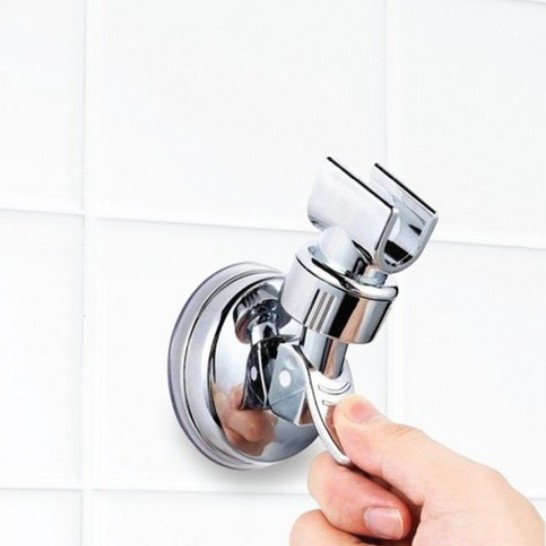 No need for drilling, powerful suction cup, shower head stand, bathroom fixed seat, shower wine stand, showerhead stand, shower head base Application Scenario