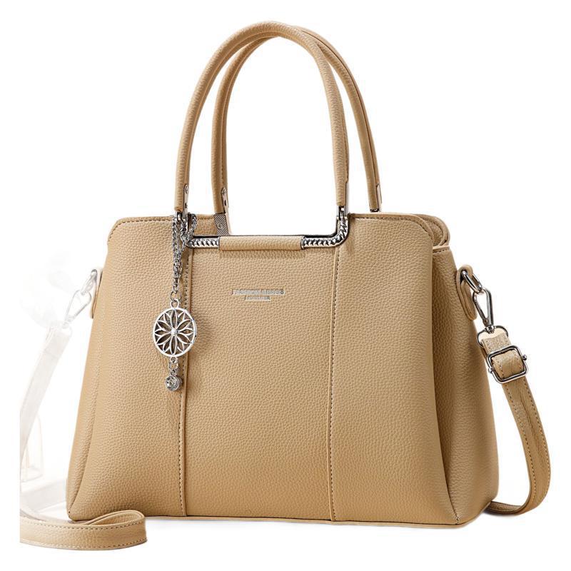 High-end large-capacity single-shoulder bag, crossbody bag, 2025 new fashionable and trendy women's bag, handbag manufacturer wholesale for women Item Picture