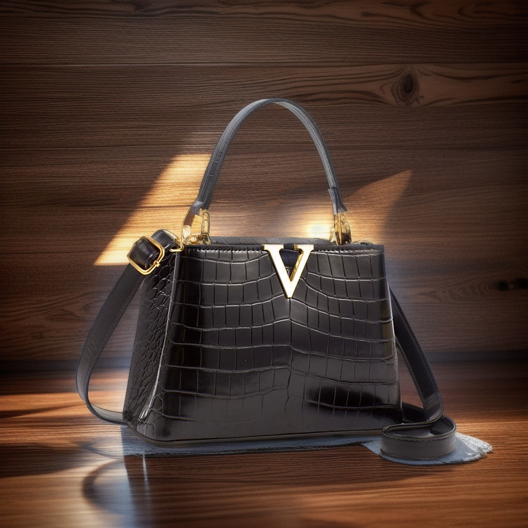 This is a new, niche, fashionable and versatile single-shoulder crossbody bag for women in 2024, featuring high-quality foreign trade stone patterns full figure