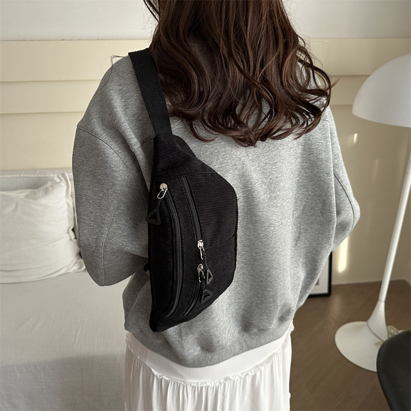 Cross-border small bag, women's trendy casual crossbody bag, 2024 new style single-shoulder bag, sporty and versatile, retro saddle bag Specification drawing