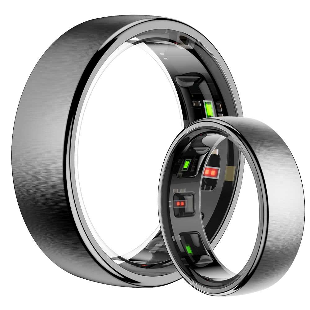 The new R10 smart ring features Bluetooth for temperature measurement, heart rate, blood oxygen, women's health, sleep counting, step counting, and exercise recording full figure