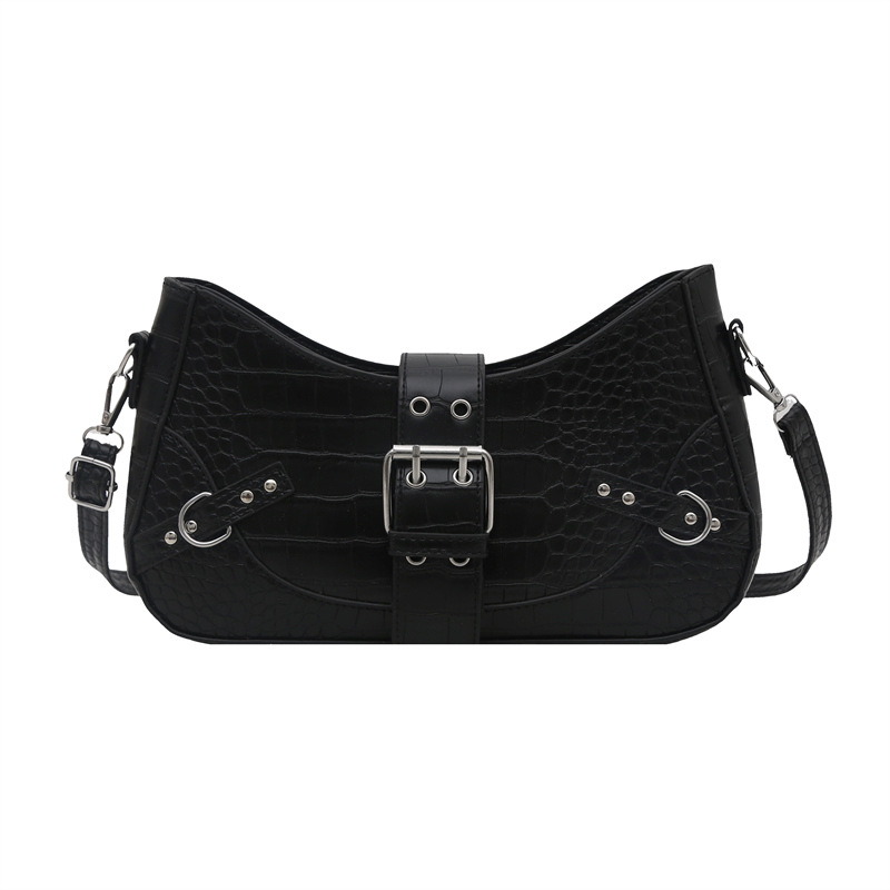 The trendy, individualistic, simple and niche design baguette bag is a stylish new summer 2025 ladies' single-shoulder crossbody bag Item Picture
