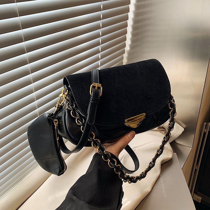 High-end and fashionable casual bag for women, 2024 new retro and versatile small square bag, Korean style niche design crossbody bag details Picture