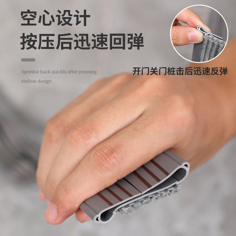 Self-adhesive soundproof and anti-theft door gap baffle, glass door rubber strip, window windbreak strip - a magic tool Specification drawing