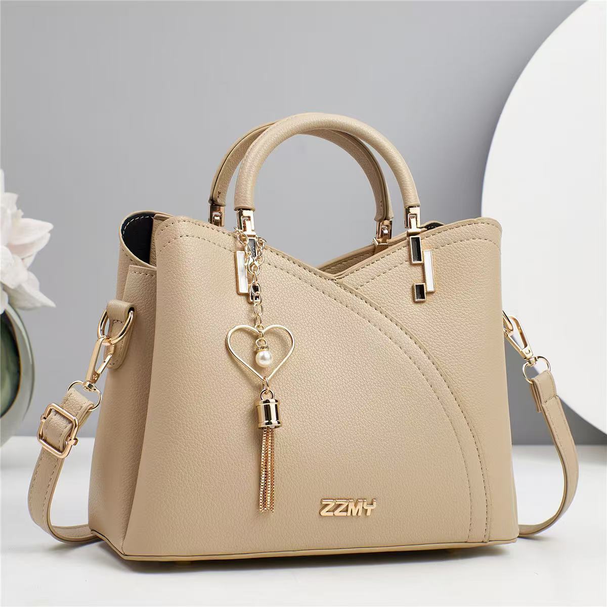 High-end handbag for women, new trendy cross-border internet-famous handbag, versatile bestseller, large-capacity fashionable single-shoulder crossbody bag for women Specification drawing