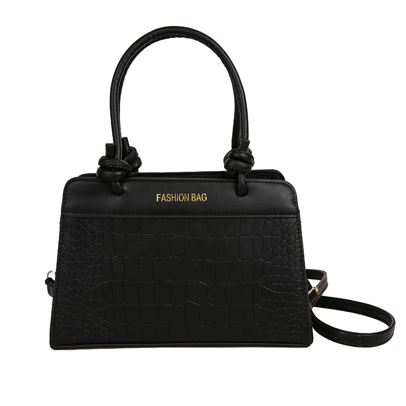 This is a new 2025 spring/Summer high-end, low-quality, and large-capacity retro hand-held tote crossbody bag for ladies Item Picture