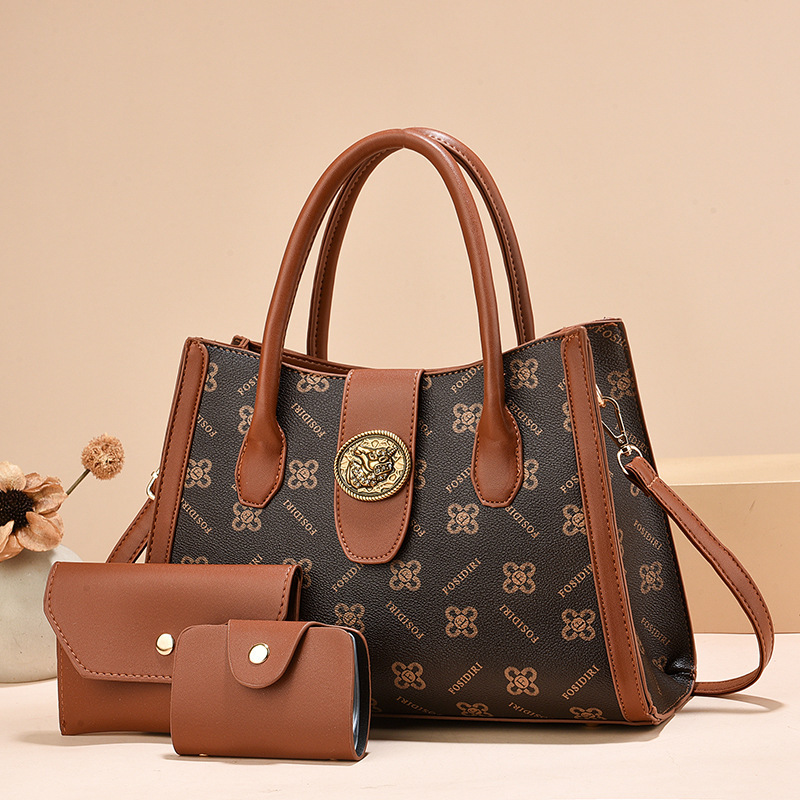 Bag Women 2024 New style women's handbag cross-border bestseller, large-capacity single-shoulder crossbody bag with mixed colors wholesale Application Scenario
