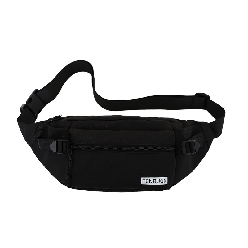 The new fashionable and trendy chest bag is a bestseller for men and women's outdoor trips. The crossbody bag is waterproof and has a large capacity. The waist bag is neutral Item Picture