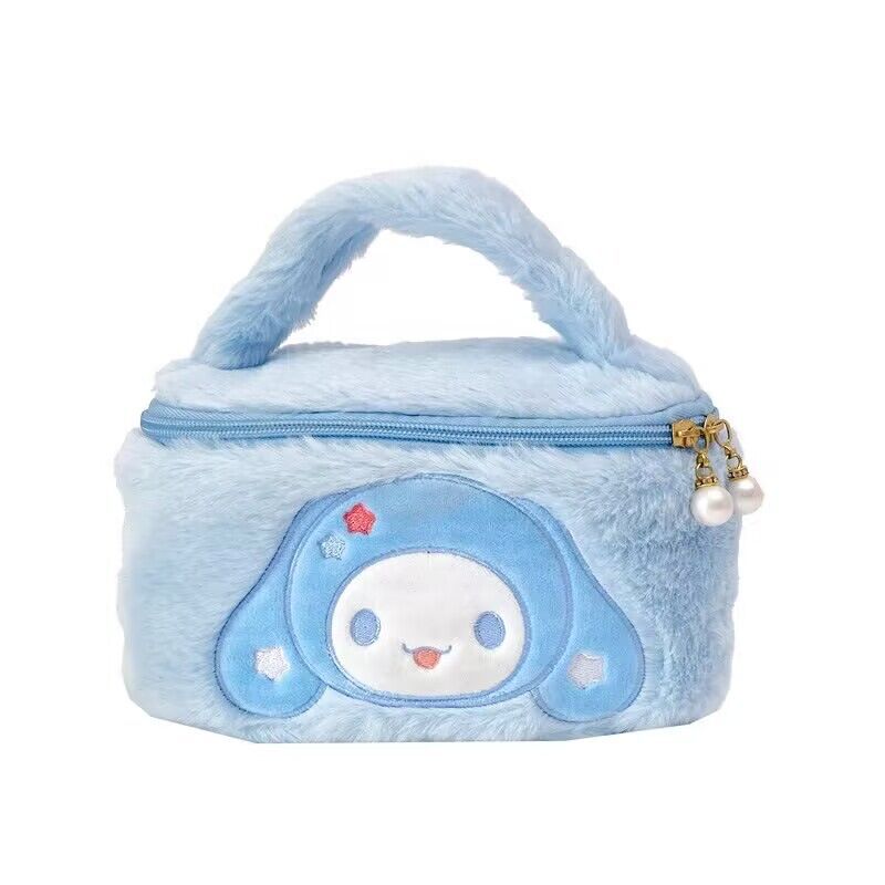 Claw machine makeup bag storage bag, large-capacity portable student cartoon hand-held travel toiletries and makeup bag gift Item Picture