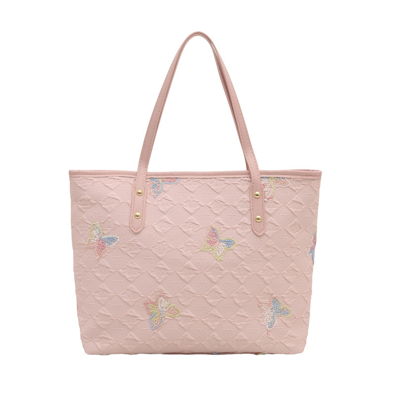 A stylish and fashionable large-capacity tote bag for casual commuting, a hand-carry bag, and a single-shoulder armpit bag for students to attend classes Item Picture